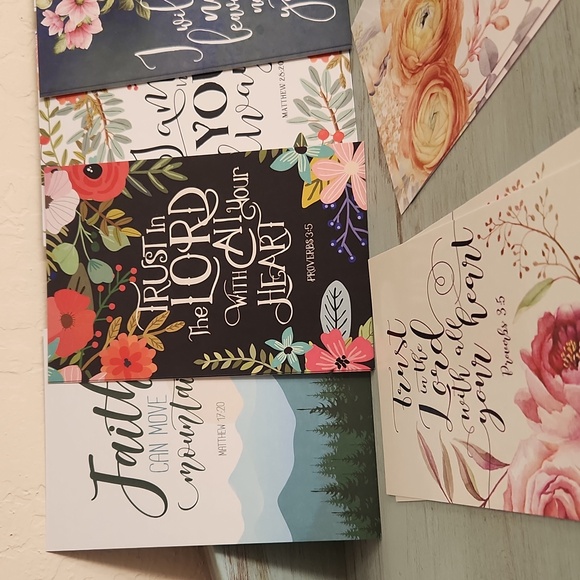 Lot of 34 postcards inspirational bible verse - Picture 4 of 8